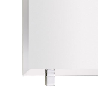 Valsan - CUBIS-PLUS Rectangular Mirror with Fixing Caps