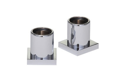 Valsan - BRAGA Shower Rod Supports (Rod NOT included)