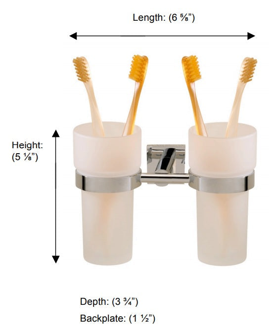 Valsan - BRAGA Double Tumbler Holder
