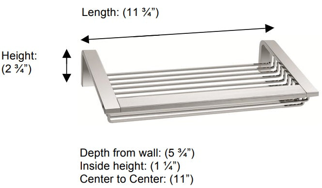 Valsan - POMBO SENSIS Soap & Sponge Basket