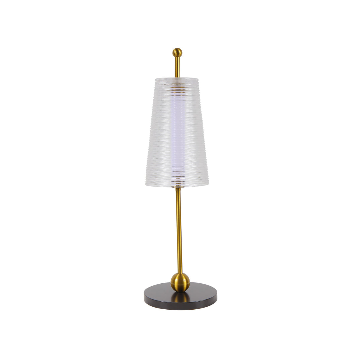 VONN Artisan Toscana VAT6101AB 20" Height Integrated LED ETL Certified Table Lamp with Touch Base Dimming