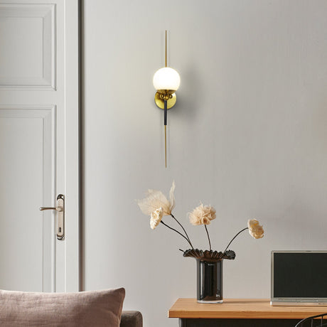 VONN Artisan Chianti VAW1121AB 6" Integrated LED ETL Certified Wall Sconce Light with Glass Shade