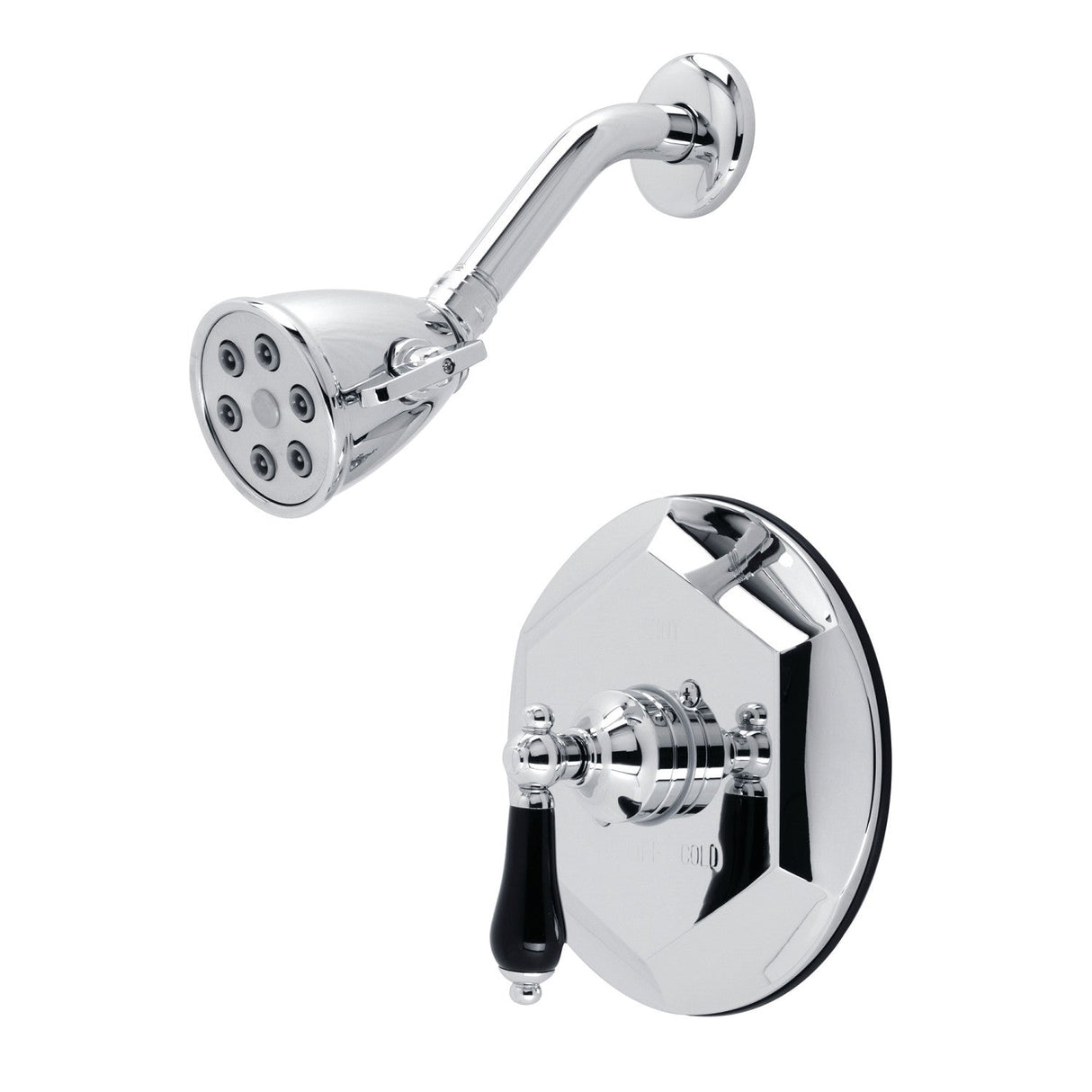 Duchess VB4631PKLSO Single-Handle 2-Hole Wall Mount Shower Faucet, Polished Chrome