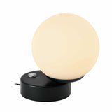 VONN Capri VCT6126BL 6" Height Integrated LED ETL Certified Table Lamp with Touch Sensor Dimming in Black