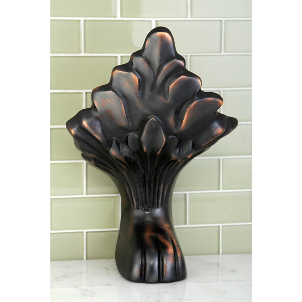 Aqua Eden VCTNC5 4-Piece (Set) Lion Cast Iron Tub Feet, Oil Rubbed Bronze