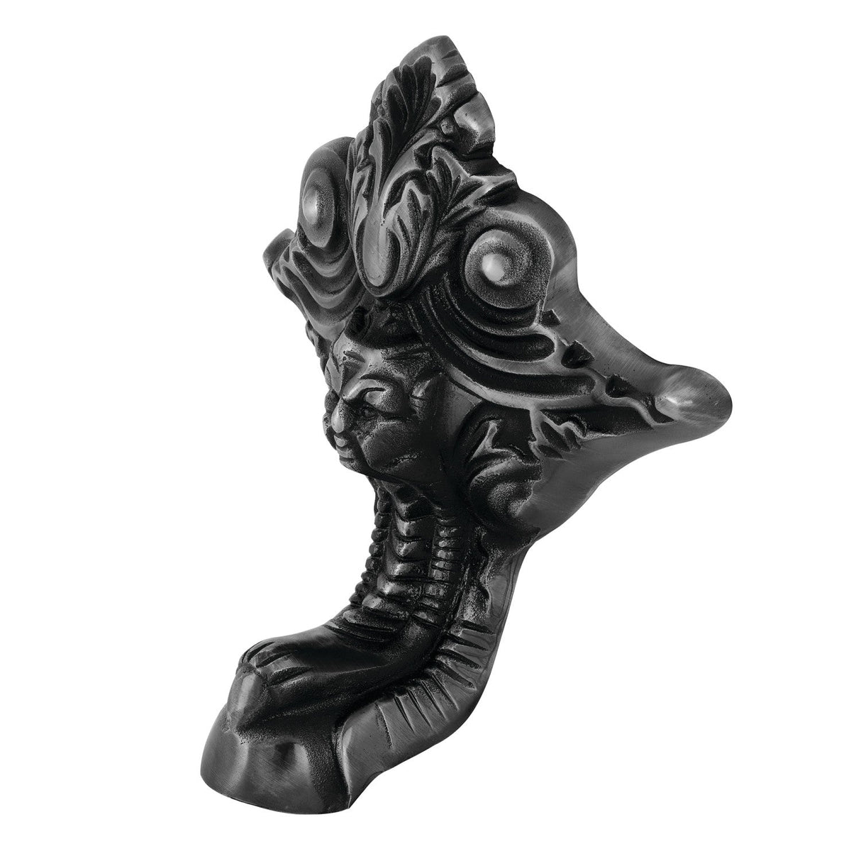 Aqua Eden VCTNL0 4-Piece (Set) Lion Cast Iron Tub Feet, Matte Black