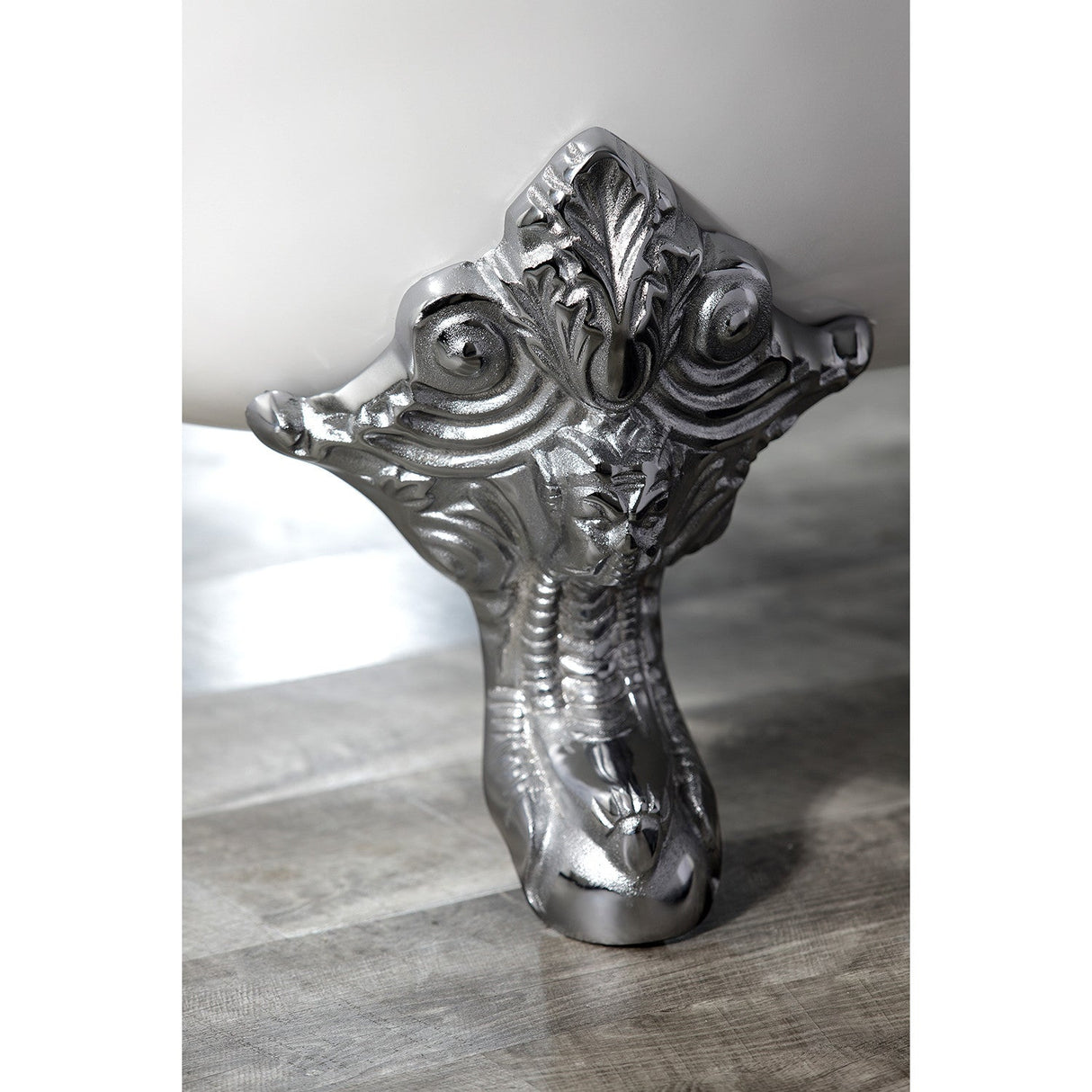 Aqua Eden VCTNL1 4-Piece (Set) Lion Cast Iron Tub Feet, Polished Chrome