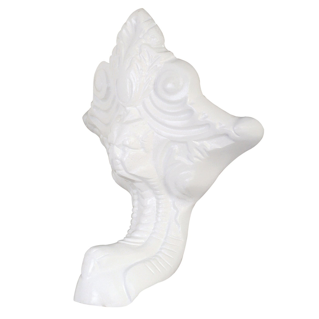 Aqua Eden VCTNLW 4-Piece (Set) Lion Cast Iron Tub Feet, White
