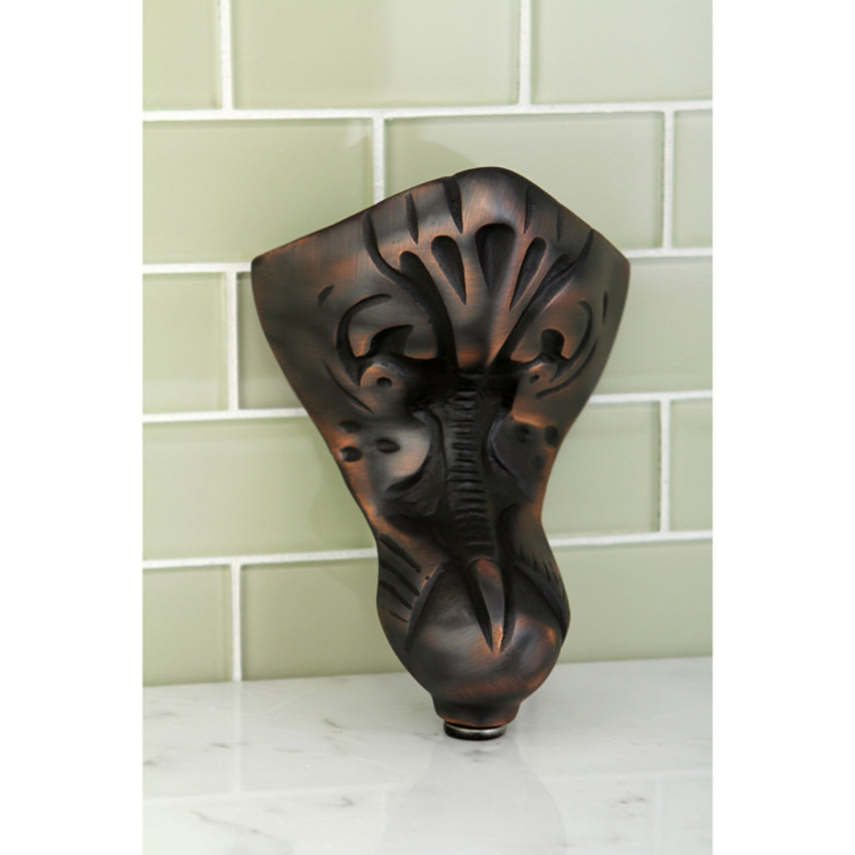 Aqua Eden VCTNT5 4-Piece (Set) Tudor Cast Iron Tub Feet, Oil Rubbed Bronze