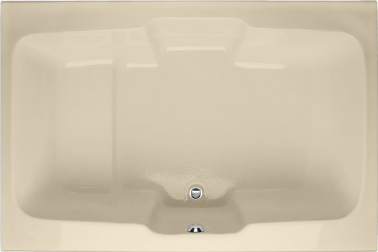 Hydro Systems VIC7348ATO-BON VICTORIA 7348 AC TUB ONLY-BONE