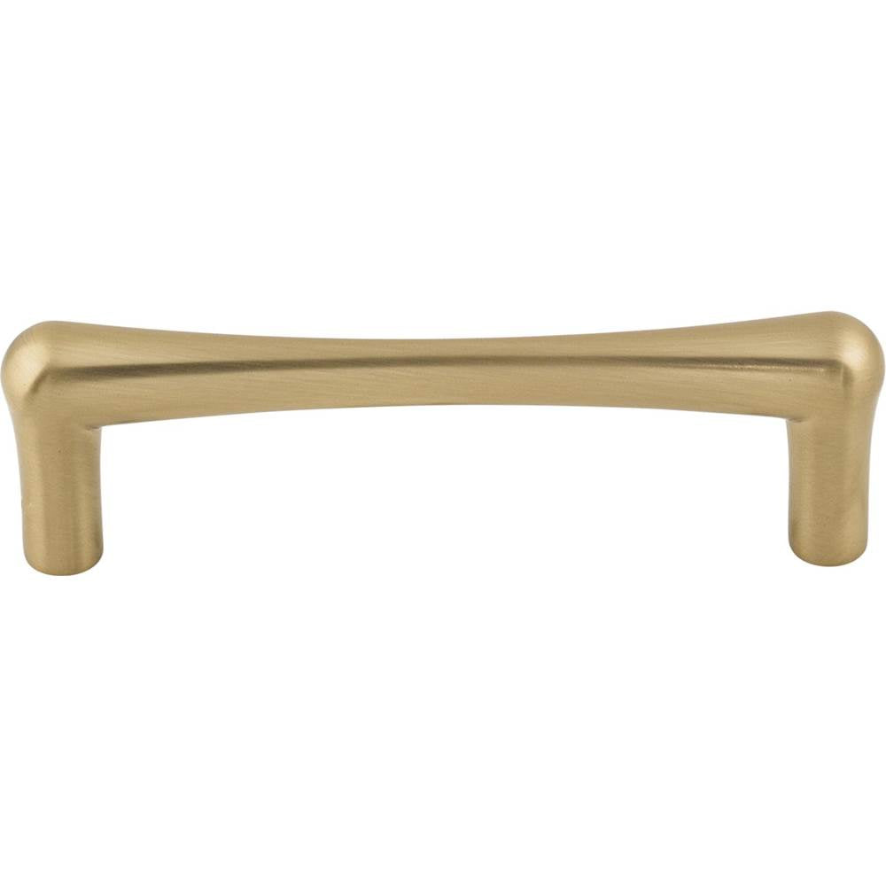 Top Knobs TK763 Brookline Pull 3 3/4 Inch (c-c) - Honey Bronze