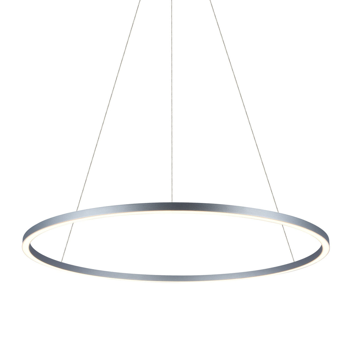 VONN Tania VMC34911AL 39" ETL Certified Integrated LED Chandelier Height Adjustable Pendant in Silver