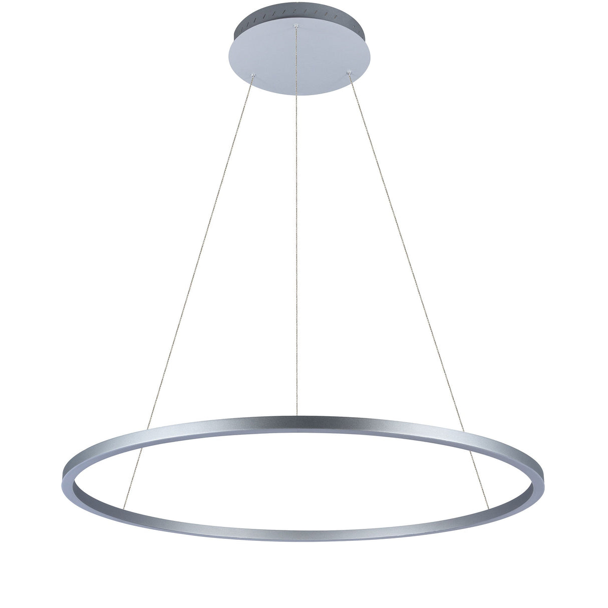 VONN Tania VMC34911AL 39" ETL Certified Integrated LED Chandelier Height Adjustable Pendant in Silver