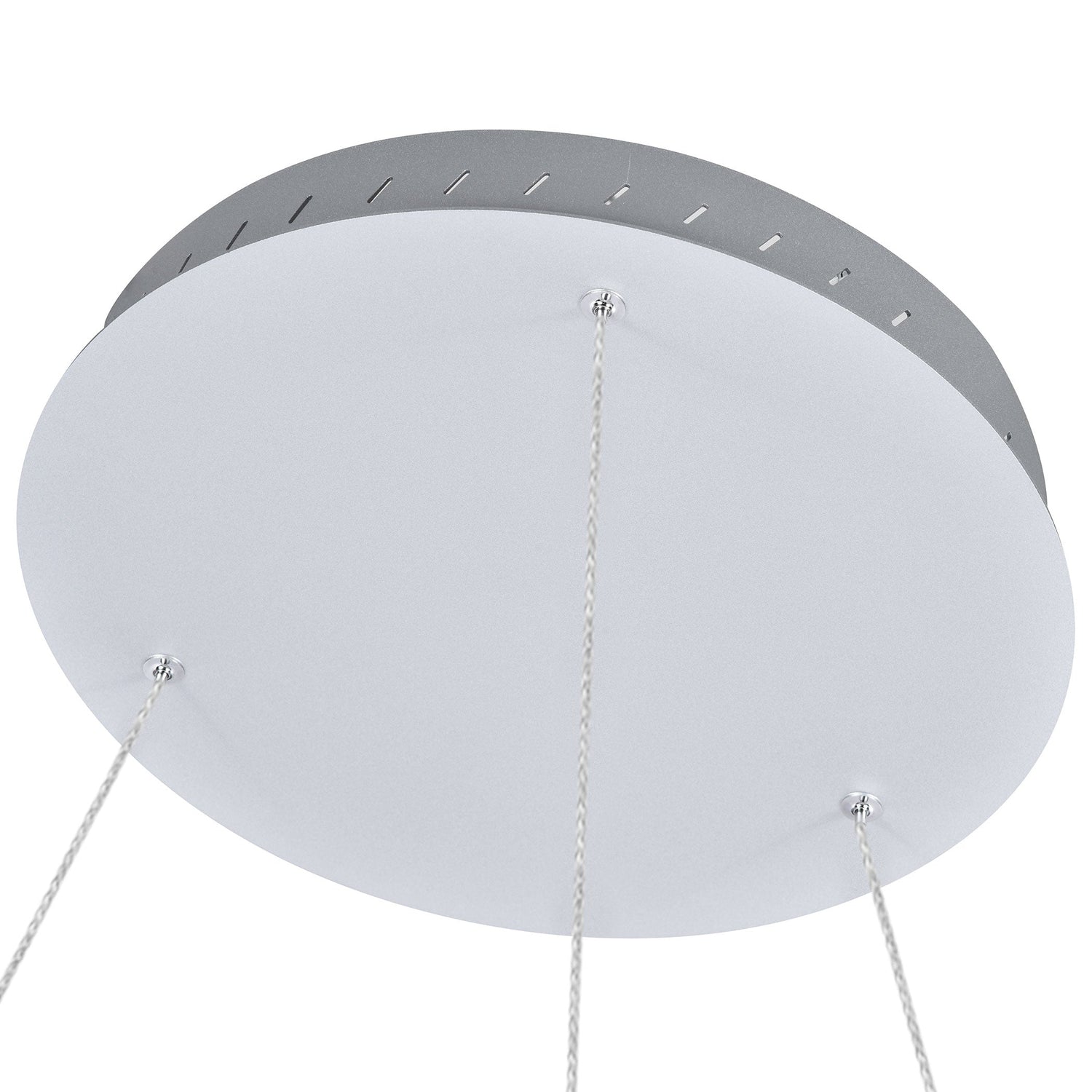 VONN Tania VMC34911AL 39" ETL Certified Integrated LED Chandelier Height Adjustable Pendant in Silver