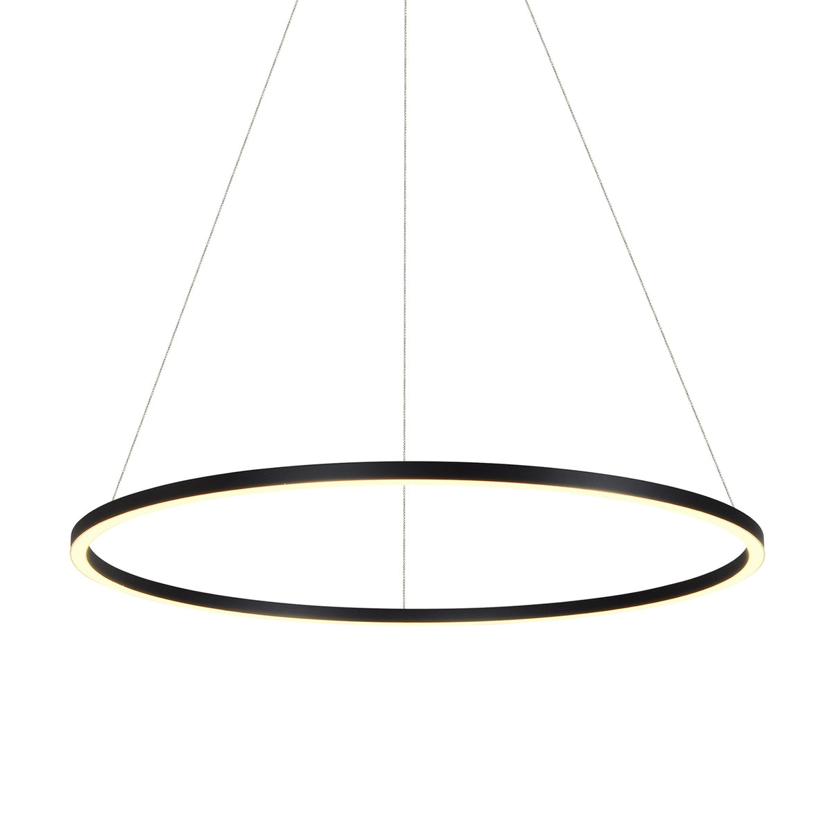 VONN Tania VMC34911BL 39" ETL Certified Integrated LED Chandelier Height Adjustable Pendant in Black