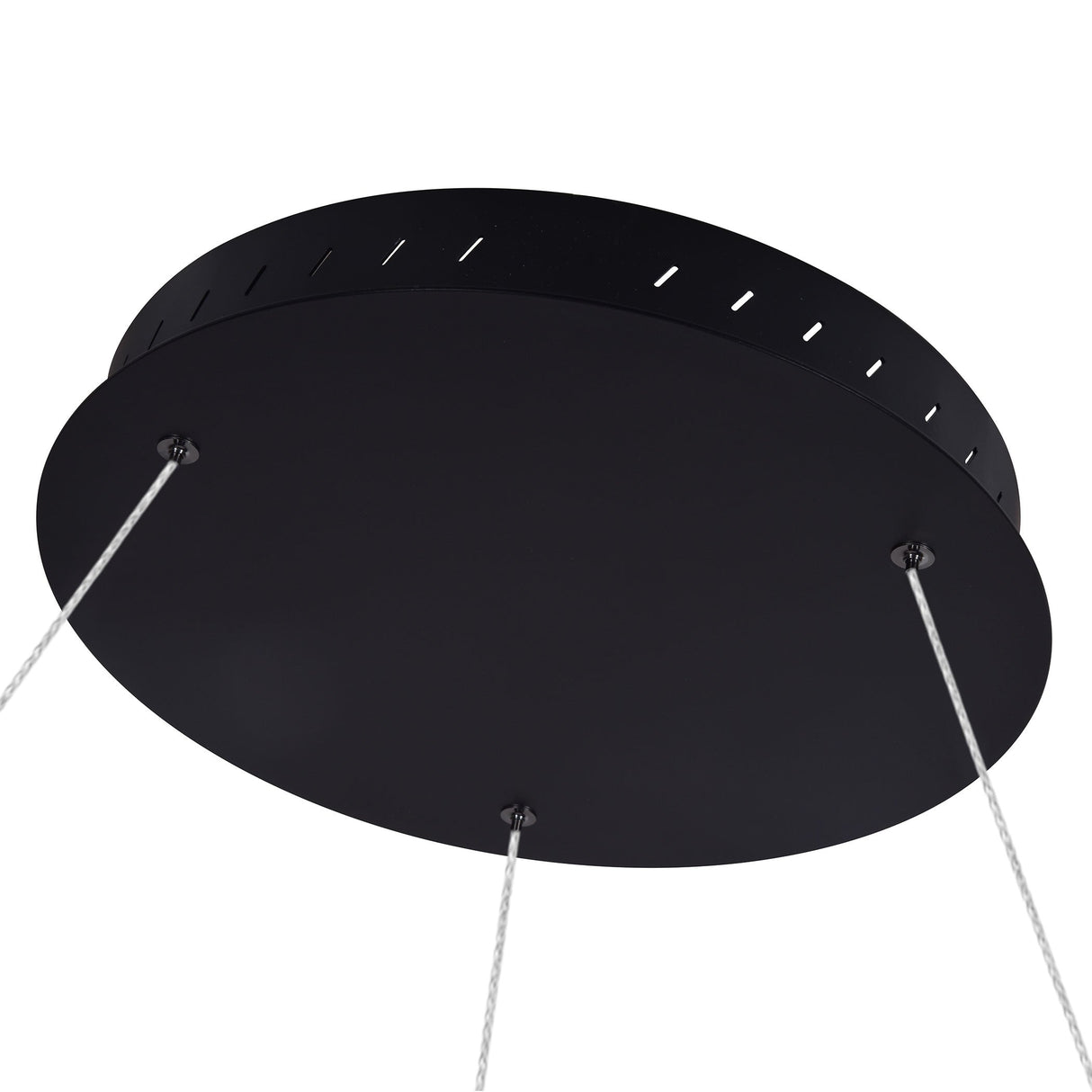 VONN Tania VMC34911BL 39" ETL Certified Integrated LED Chandelier Height Adjustable Pendant in Black