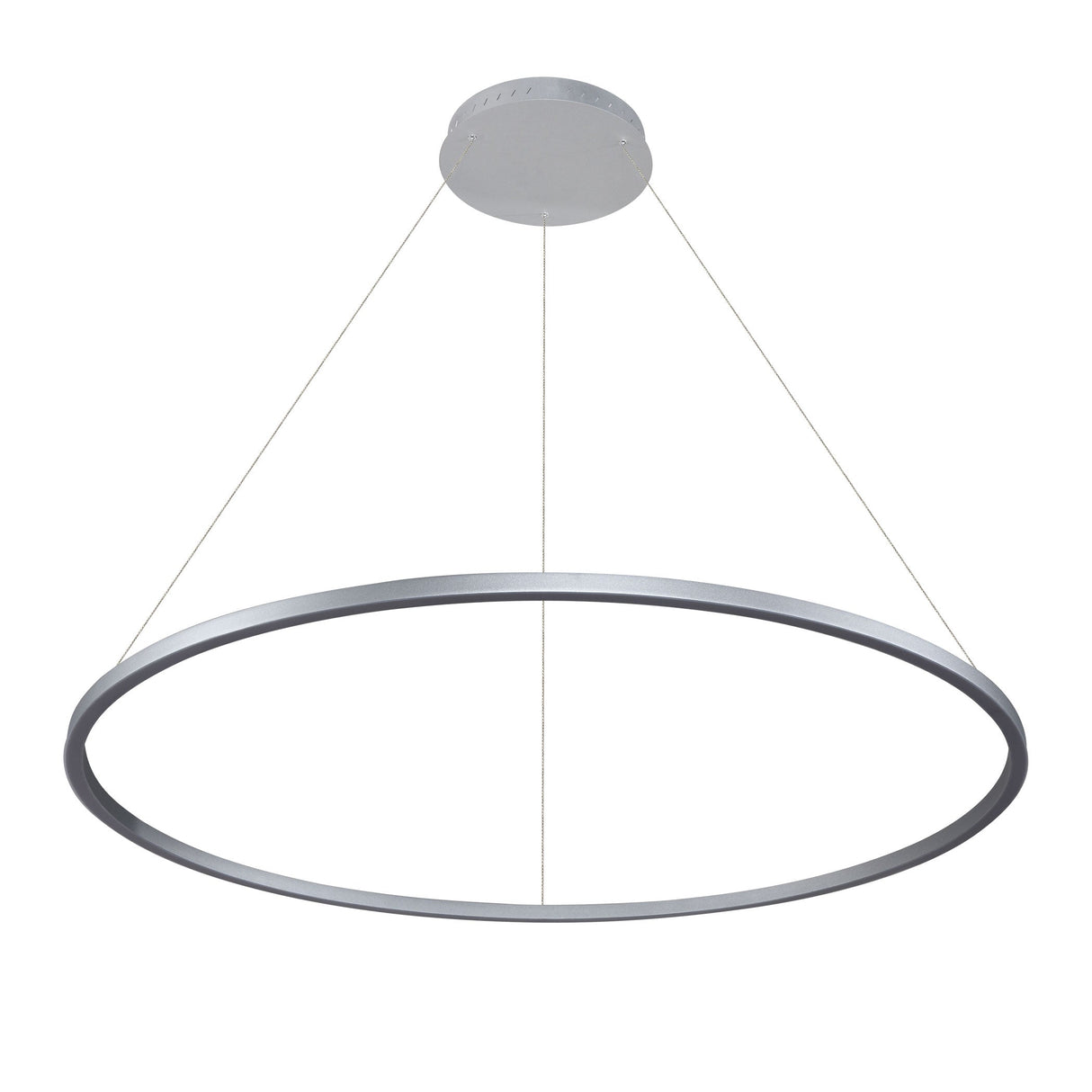VONN Tania VMC34912AL 51" ETL Certified Integrated LED Chandelier Height Adjustable Pendant in Silver