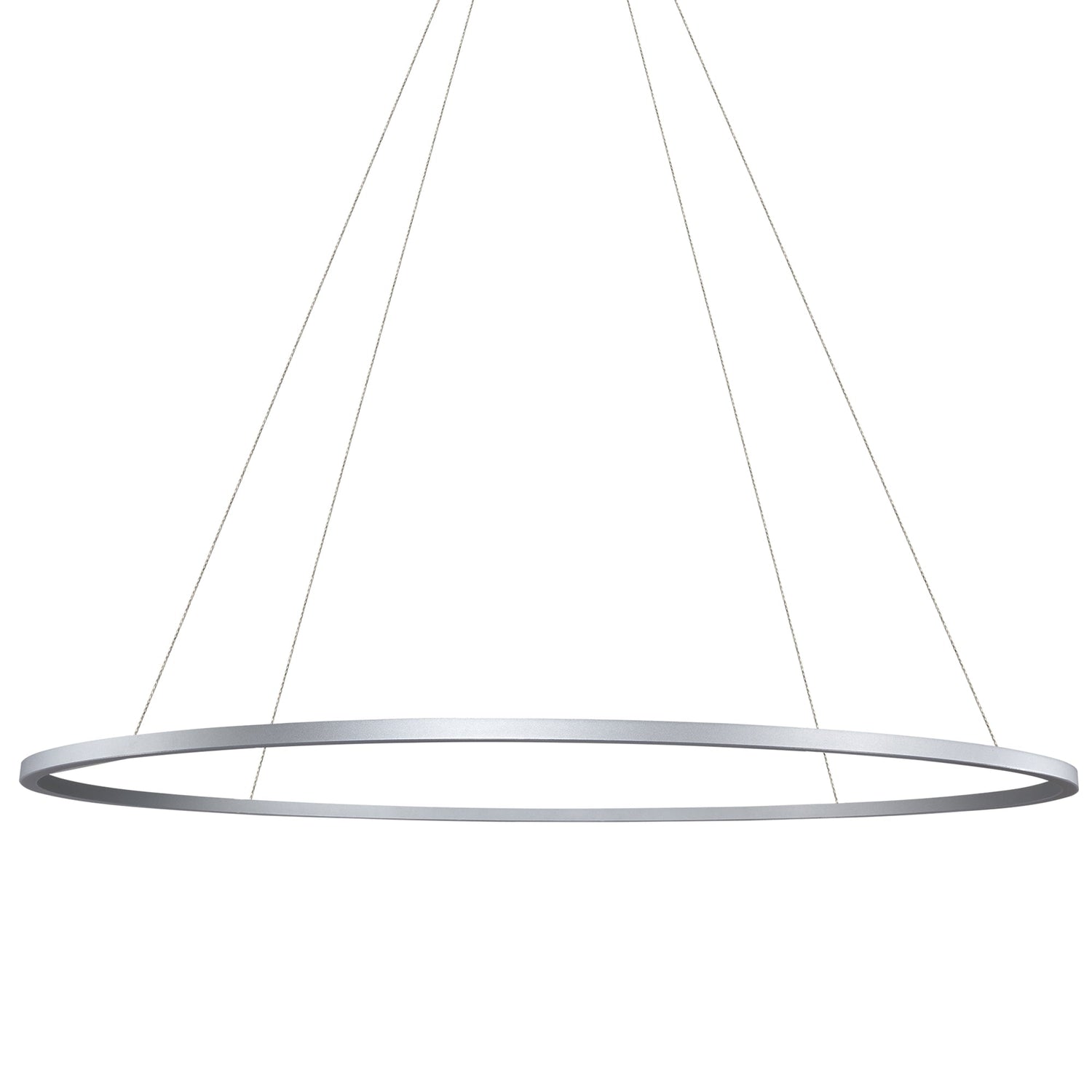VONN Tania VMC34972AL 72" Integrated LED ETL Certified Chandelier, Height Adjustable Pendant in Silver