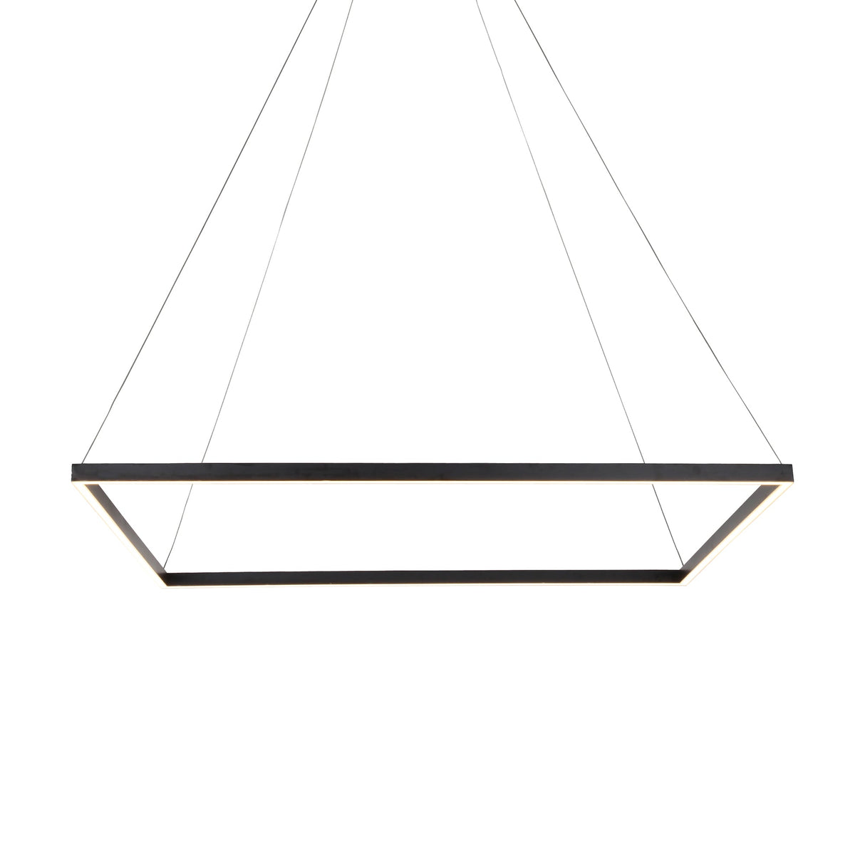 VONN Atria VMC35511BL 39" ETL Certified Integrated LED Chandelier, Height Adjustable Pendant in Black