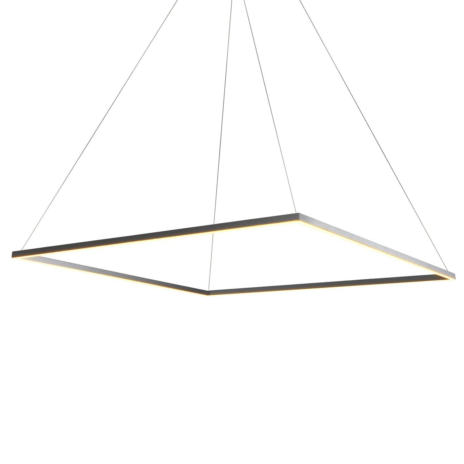 VONN Atria VMC35512AL 51" ETL Certified Integrated LED Chandelier Height Adjustable Pendant in Silver