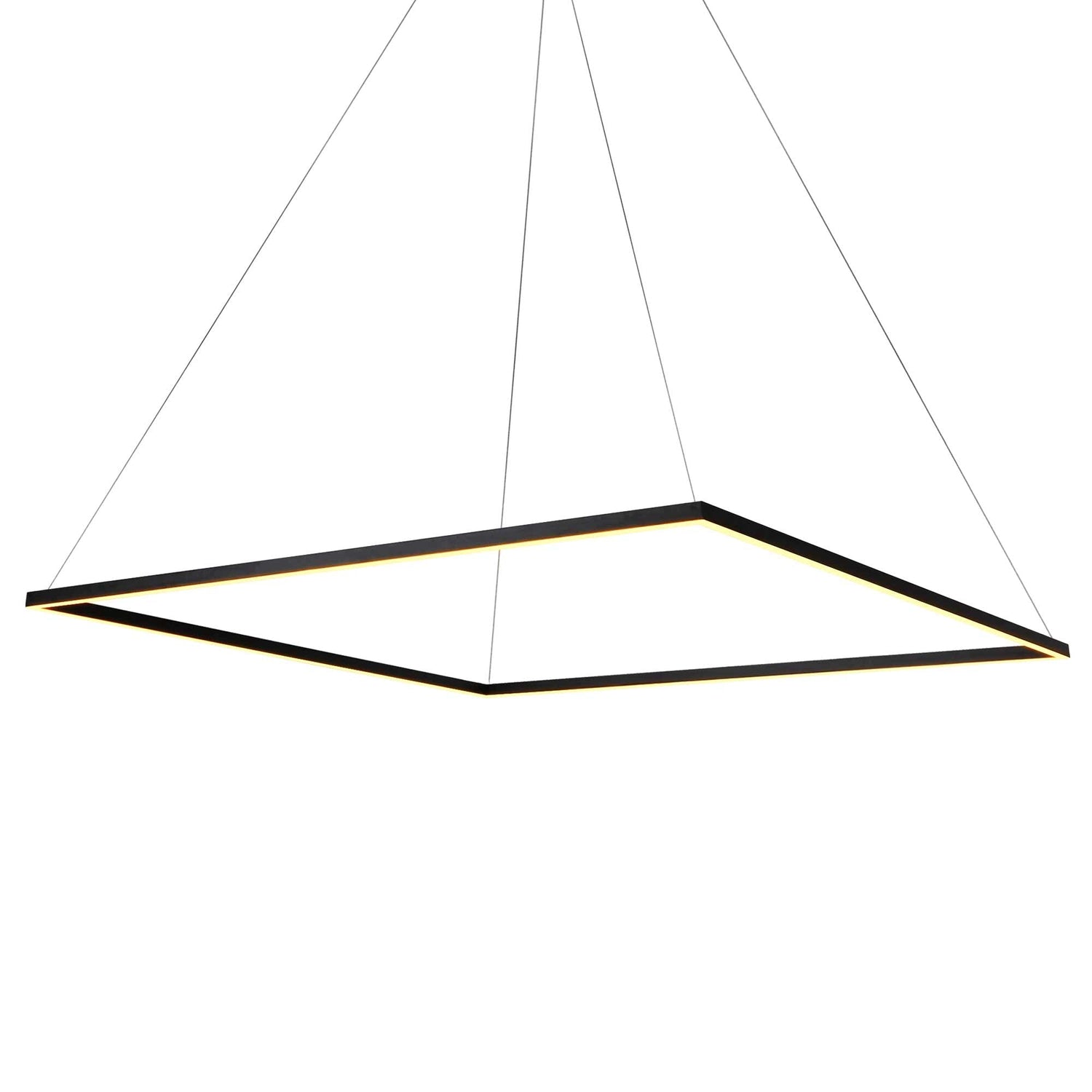 VONN Atria VMC35512BL 51" ETL Certified Integrated LED Chandelier Height Adjustable Pendant in Black