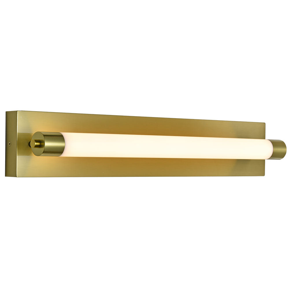 VONN Procyon VMW11800AB 24" Integrated LED ADA Compliant ETL Certified Bathroom Wall Lighting Fixture, Antique Brass