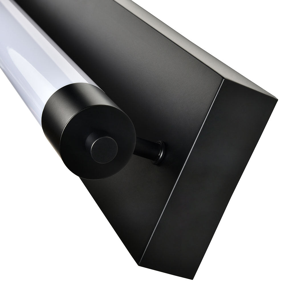 VONN Procyon VMW11800BL 24" Integrated LED ADA Compliant ETL Certified Bathroom Wall Lighting Fixture, Black