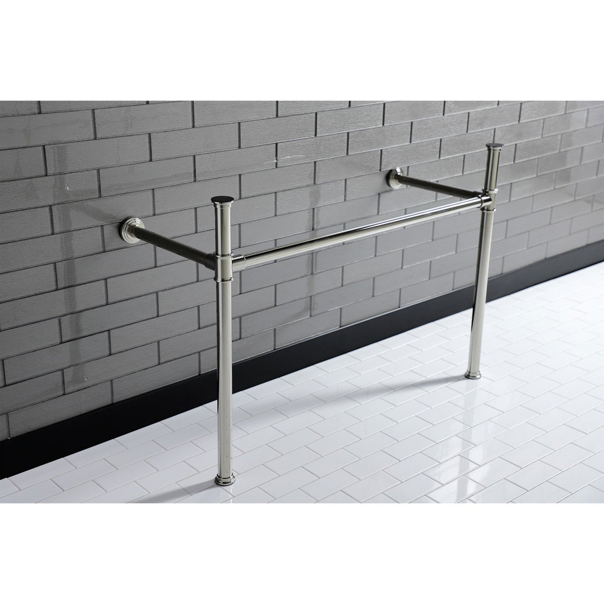 Imperial VPB14886 Stainless Steel Console Sink Legs, Polished Nickel