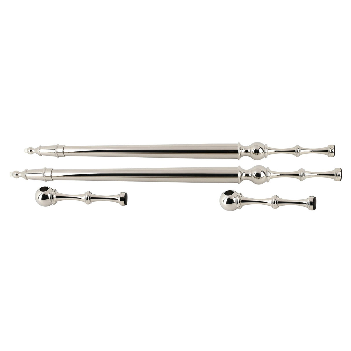 Edwardian VPB30166P Console Sink Leg Support, Polished Nickel