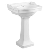 Imperial VPB3248 Ceramic Pedestal Sink, White