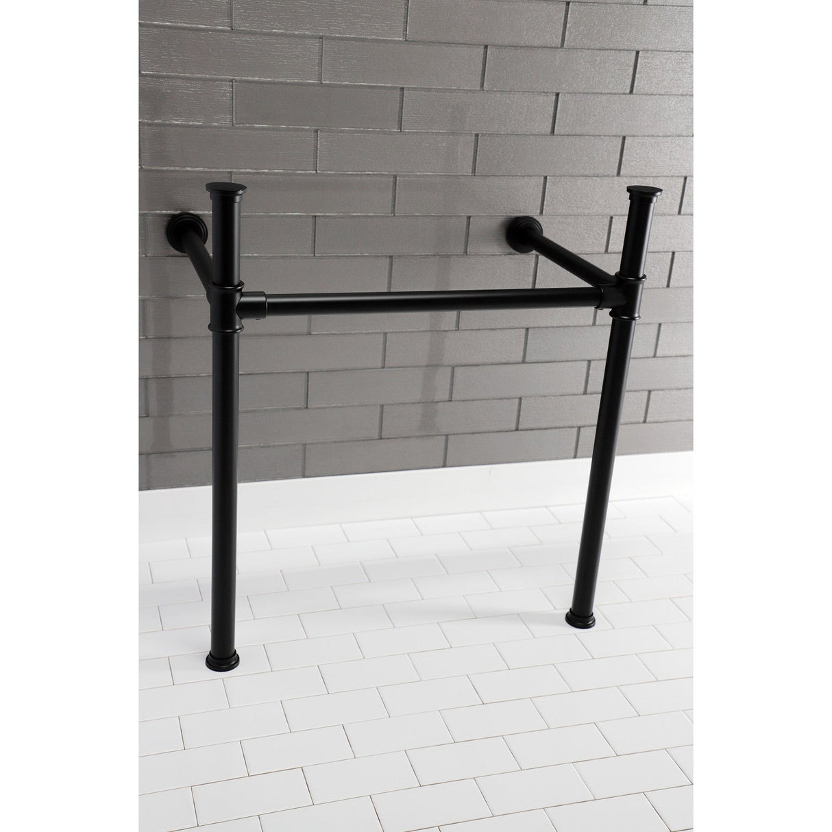 Fauceture VPB33080 Console Sink Legs, Matte Black
