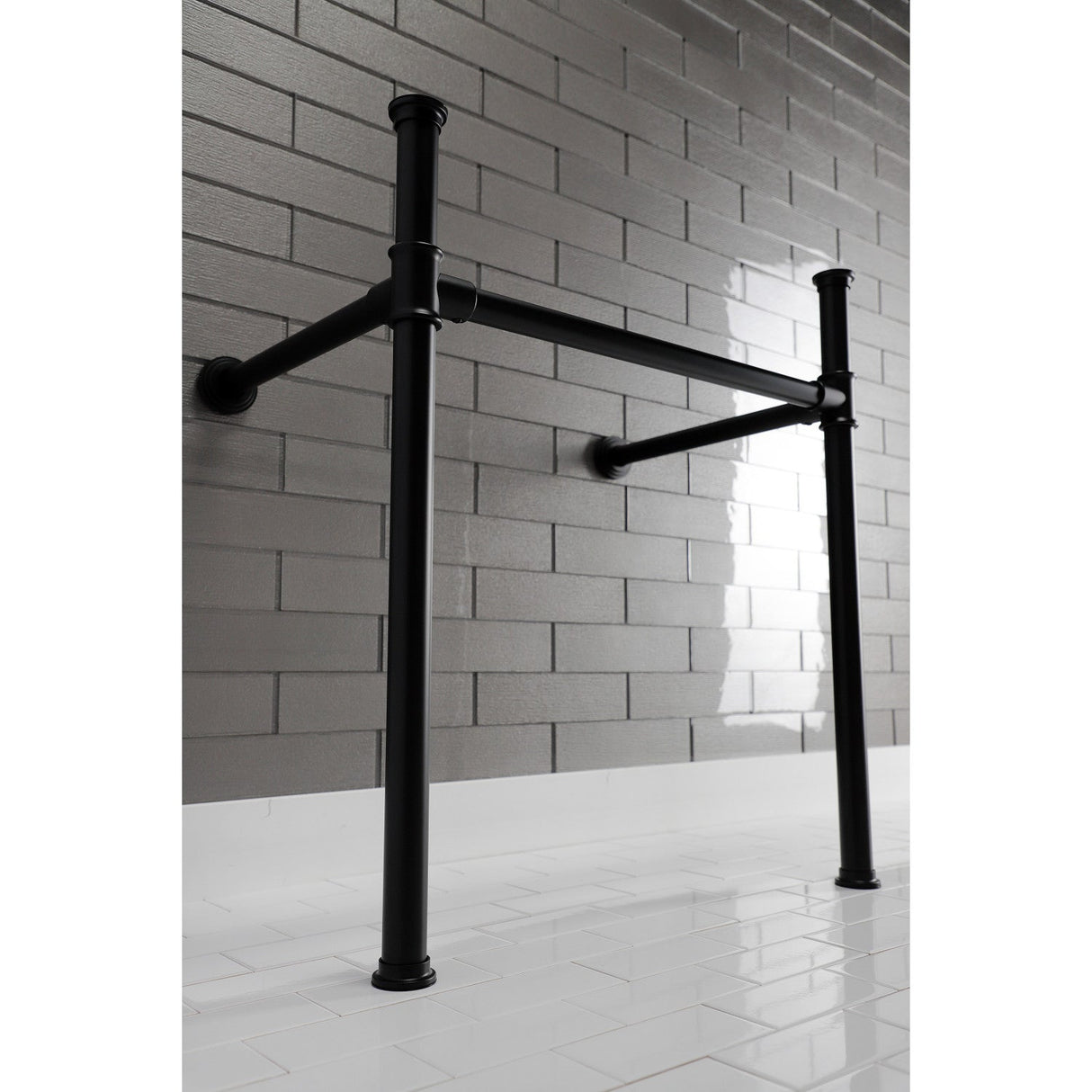 Fauceture VPB33080 Console Sink Legs, Matte Black