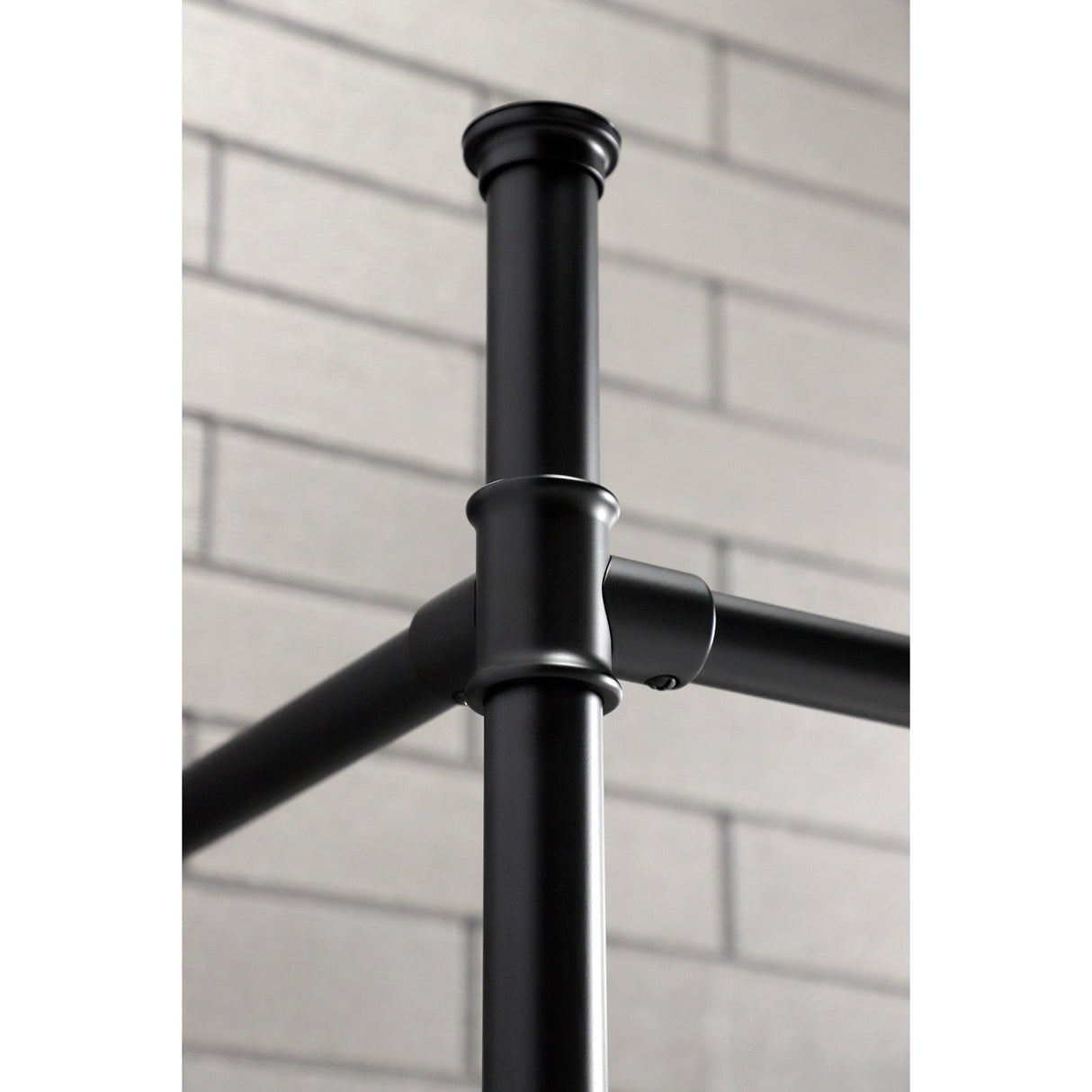 Fauceture VPB33080 Console Sink Legs, Matte Black