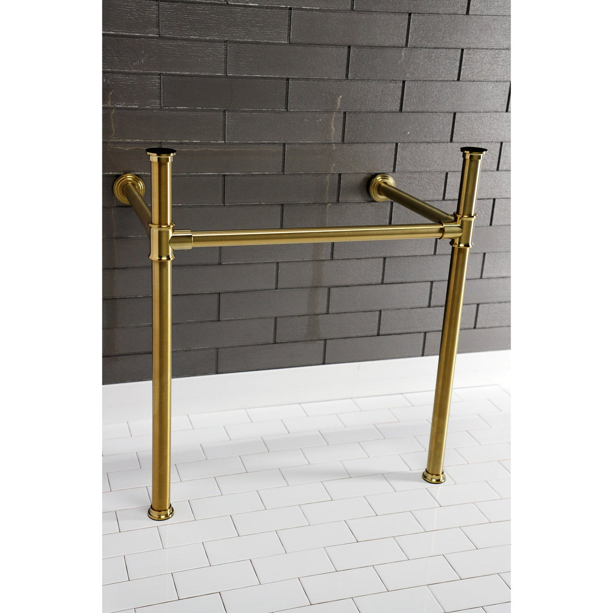 Fauceture VPB33087 Console Sink Legs, Brushed Brass