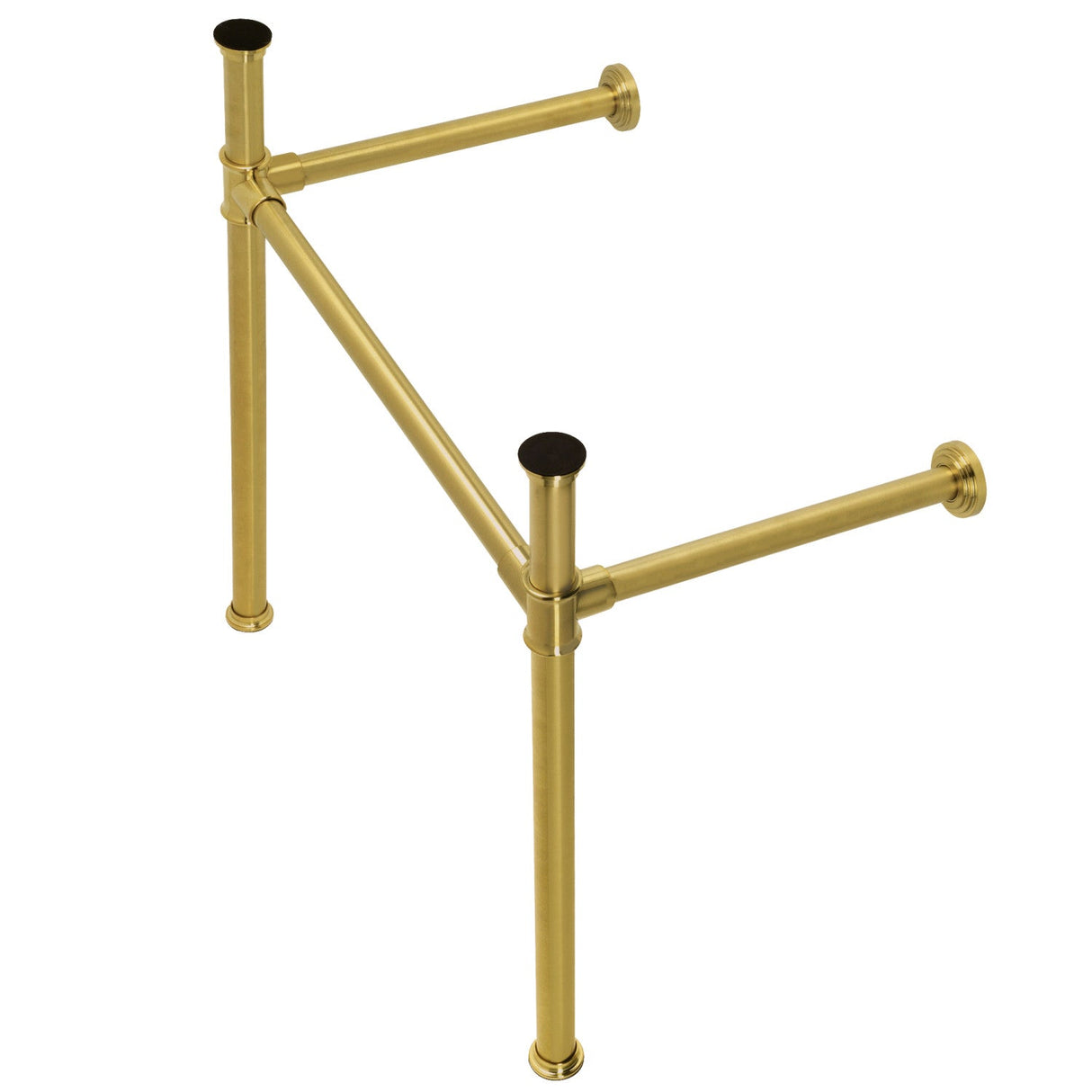 Fauceture VPB33087 Console Sink Legs, Brushed Brass
