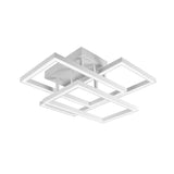 VONN Radium VRCF49103WH 28" Integrated LED ETL Certified Ceiling Lighting Rectangular Semi Flush in White