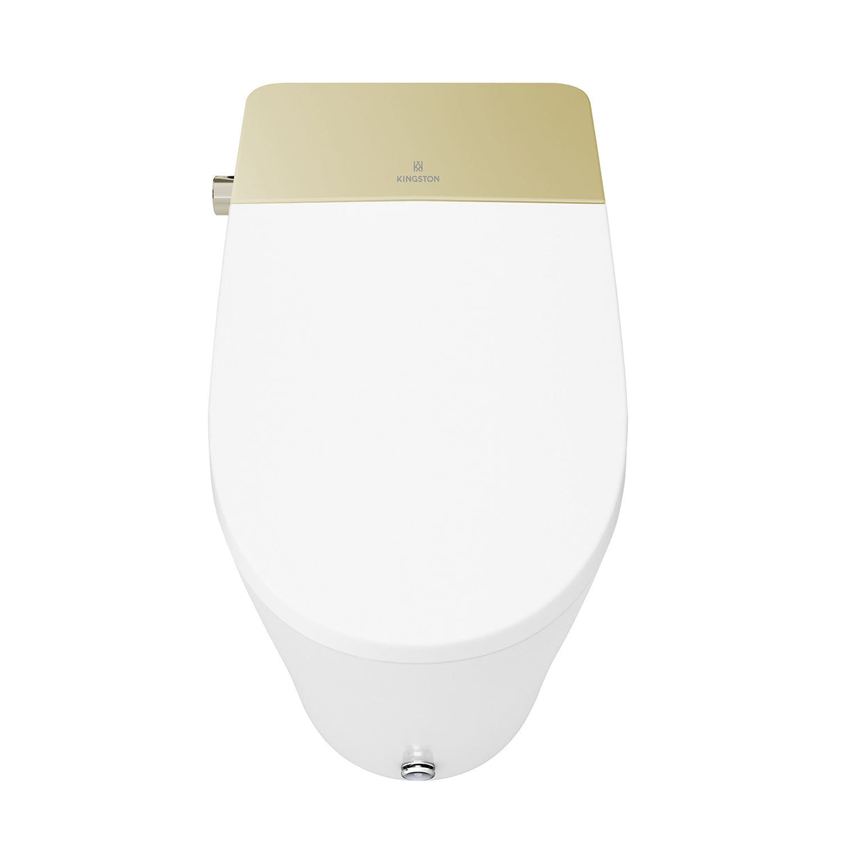 Kingston Sona VSC39917 - Edison Smart Toilet, White/Brushed Brass
