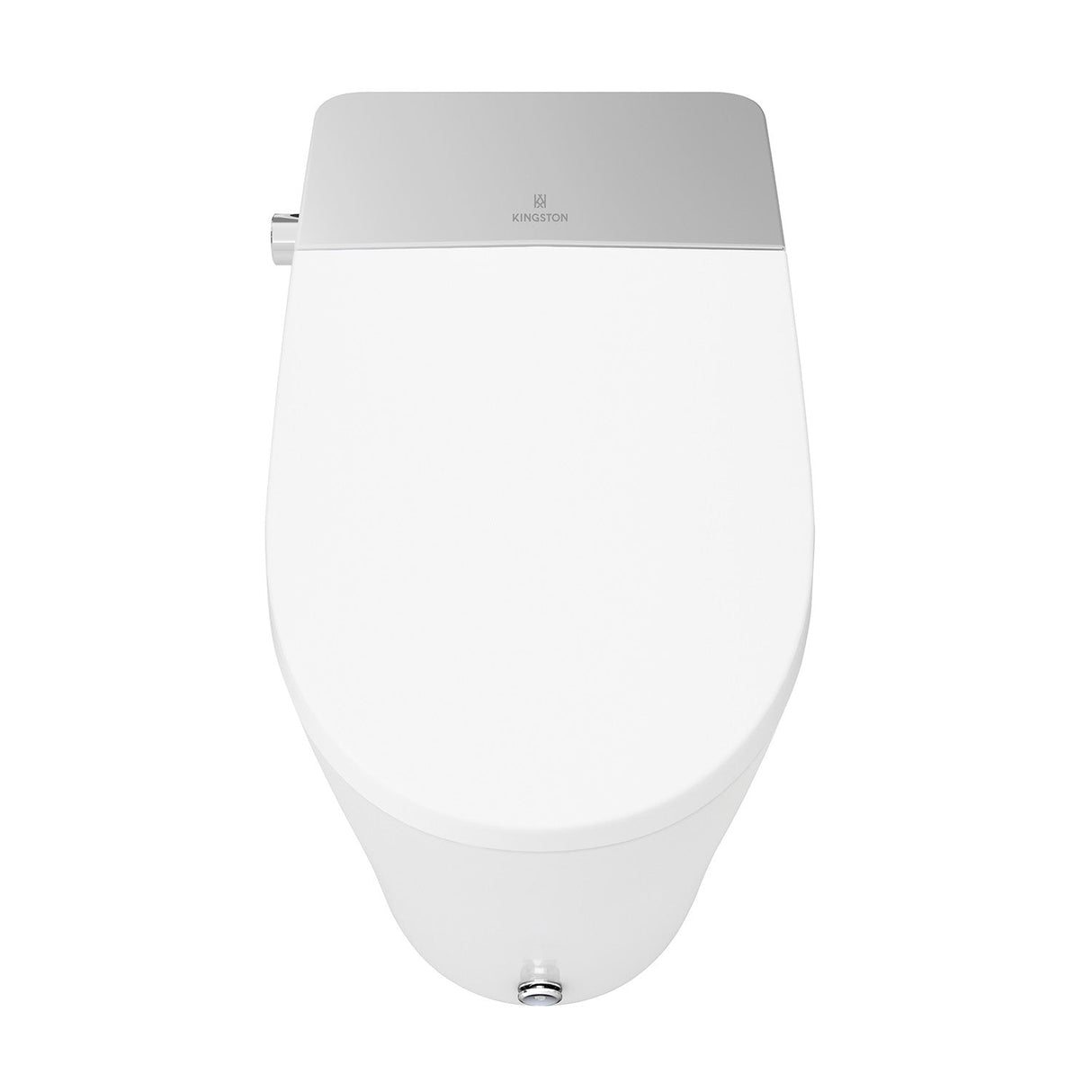 Kingston Sona VSC39918 - Edison Smart Toilet, White/Brushed Nickel