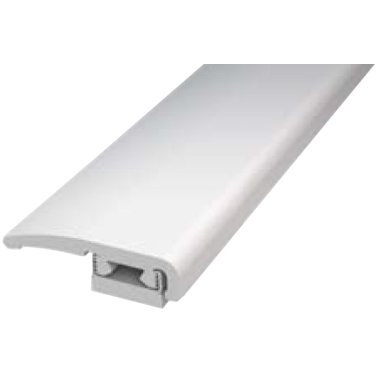 Daltile Loften Smoke Limestone VSLCAP End Cap SuperGuardX Technology LVT Trim