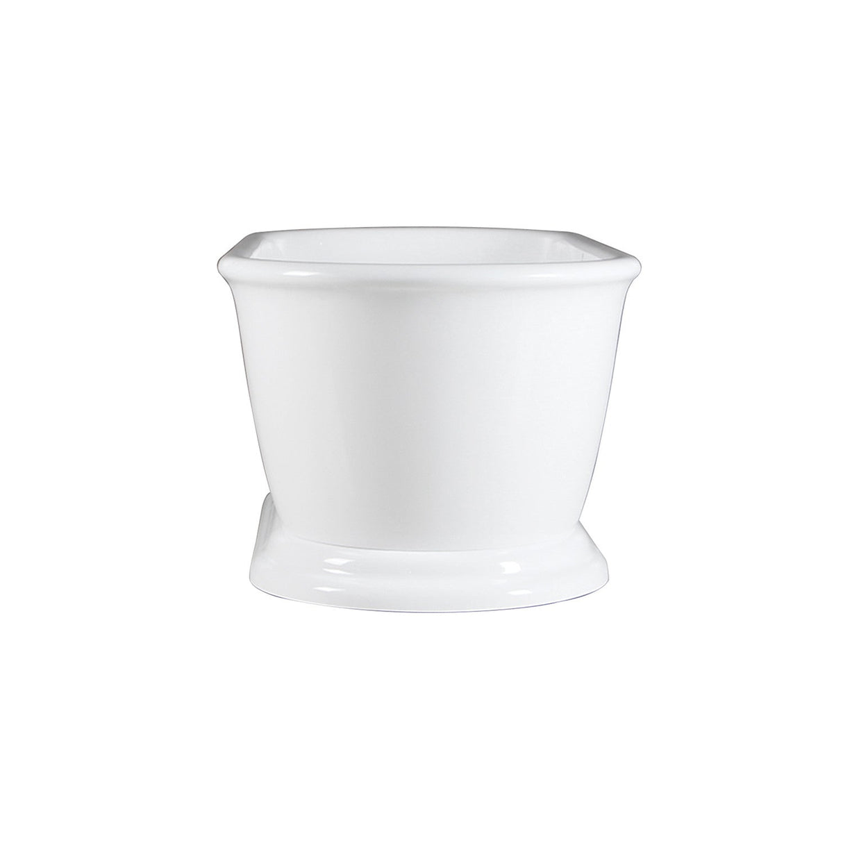 Aqua Eden VTDE713224 71-Inch Acrylic Double Ended Pedestal Bathtub with Drain, Glossy White