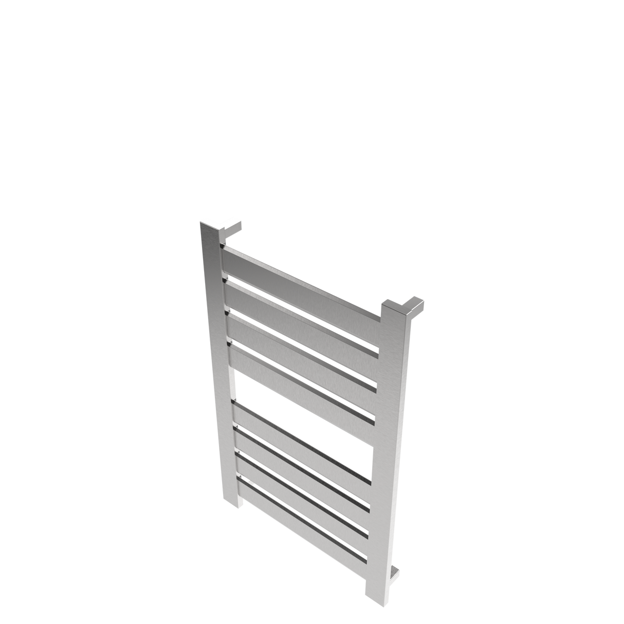 Amba Products V2337B Vega 8-Panel Hardwired Towel Warmer - 3.625 x 23.375 x 39.25 in. - Brushed Finish