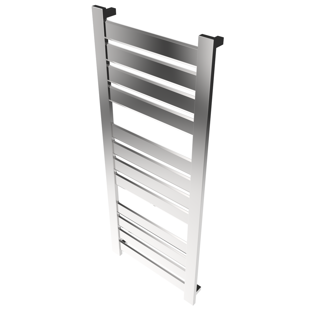 Amba Products V2356P Vega 12-Panel Hardwired Towel Warmer - 3.625 x 23.375 x 58 in. - Polished Finish