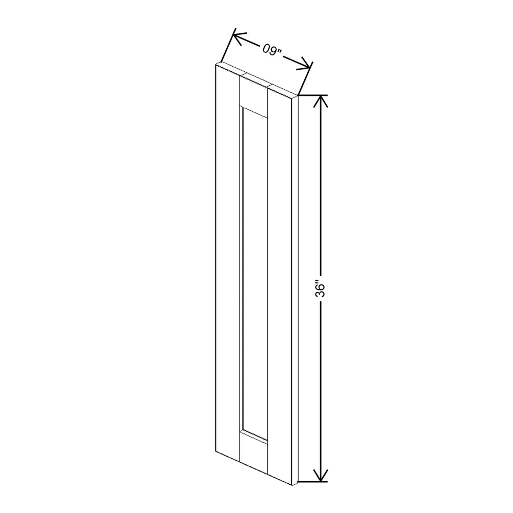 Dove " Wide × " High Wall Cabinet - J&K Cabinetry