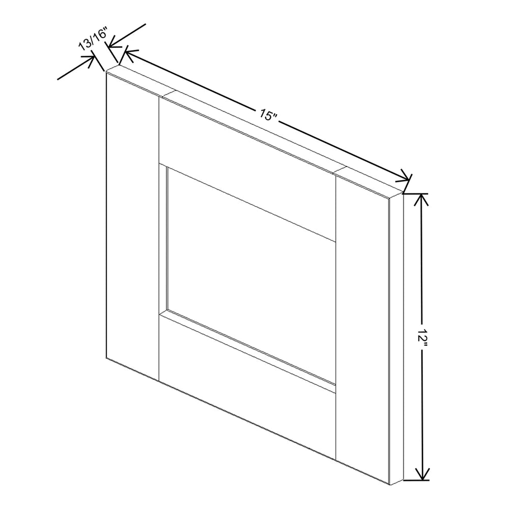 Sage " Wide × " High Wall Cabinet - J&K Cabinetry