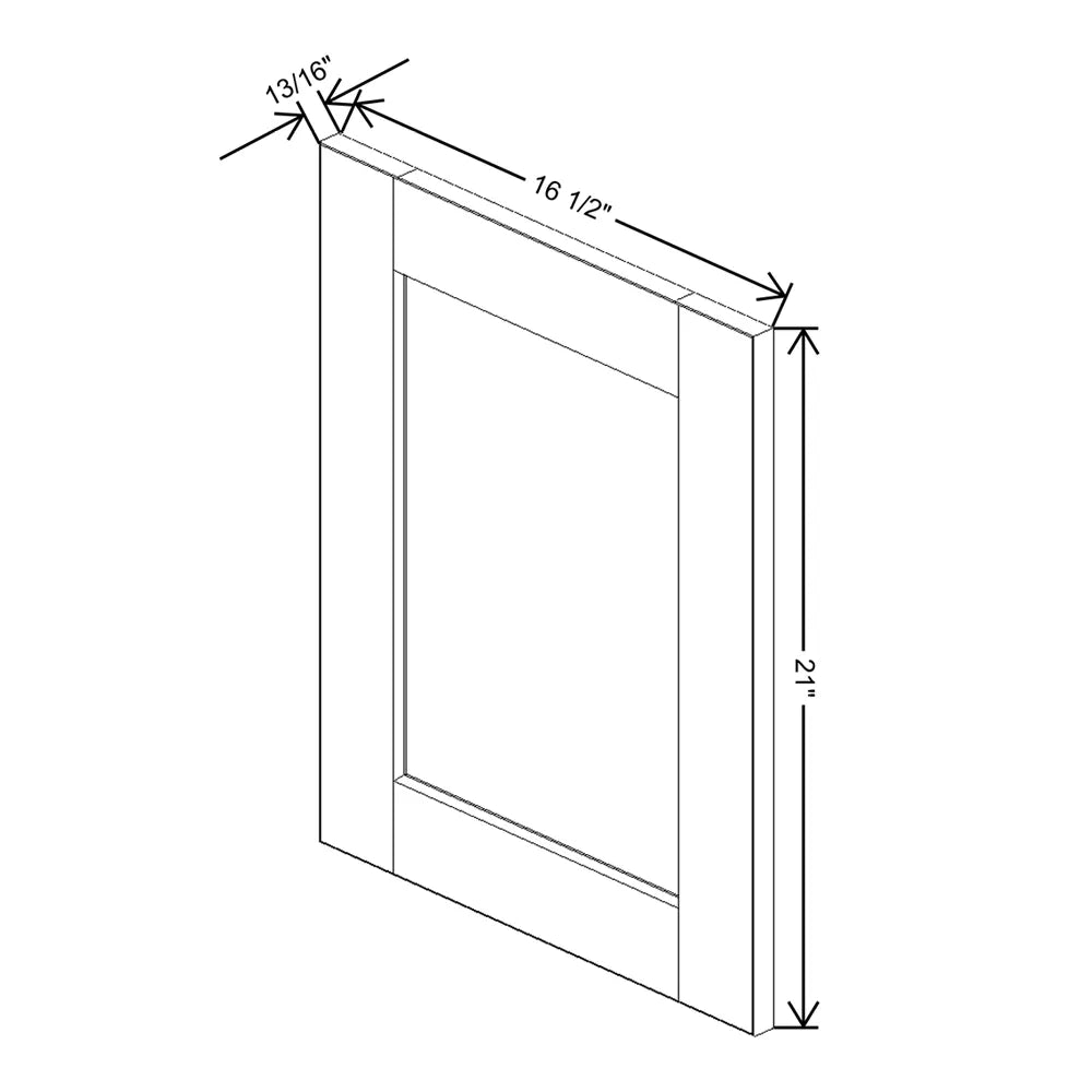 Greige " Wide × " High Wall Cabinet - J&K Cabinetry