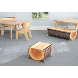 Whitney Brothers Nature View Live Edge Small Log Bench 10H - WB0901