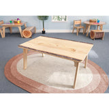 Whitney Brothers Nature View Live Edge Rectangle Table 18H - WB0911
