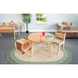 Whitney Brothers Nature View Live Edge Round Table 22H - WB0933