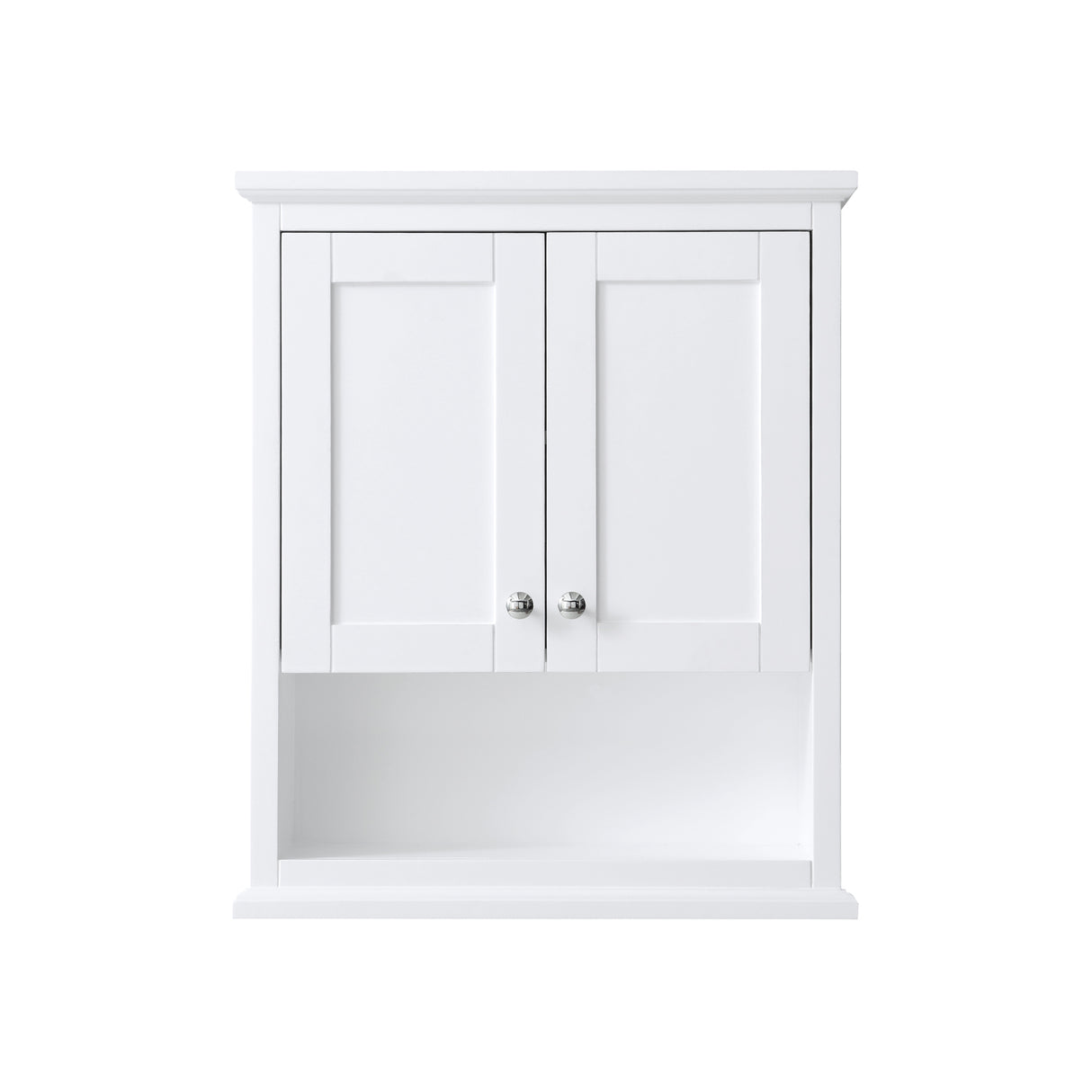 Avery Wall-Mounted Bathroom Storage Cabinet in White