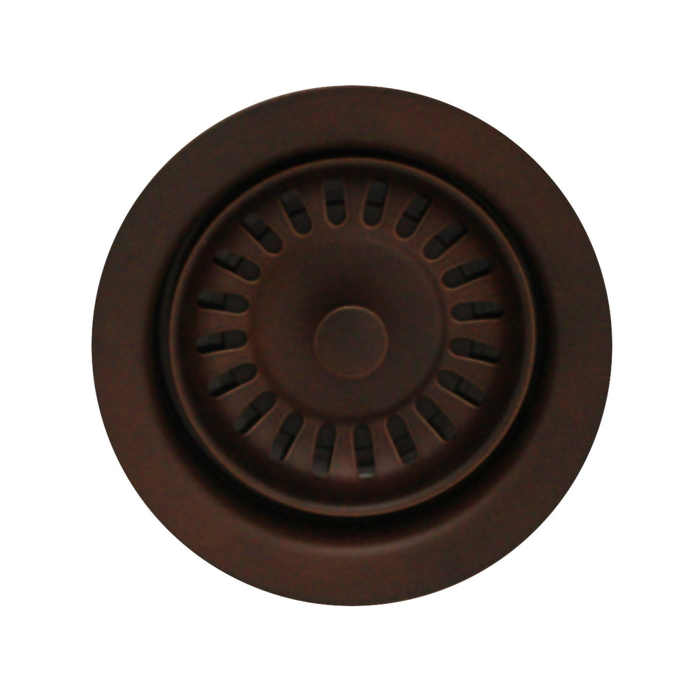 3 1/2" Waste Disposer Trim with Matching Basket Strainer for Deep Fireclay Sinks